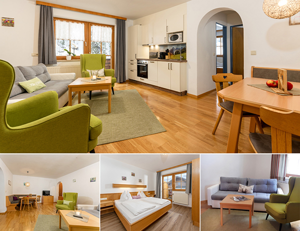 Zimmerplan des Appartement Typ A