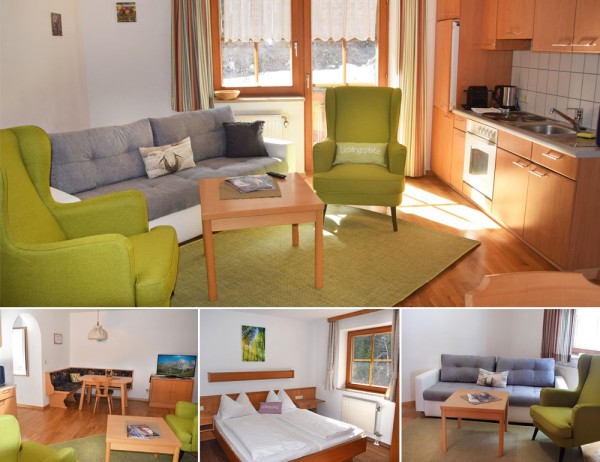 Zimmerplan des Appartement Typ A