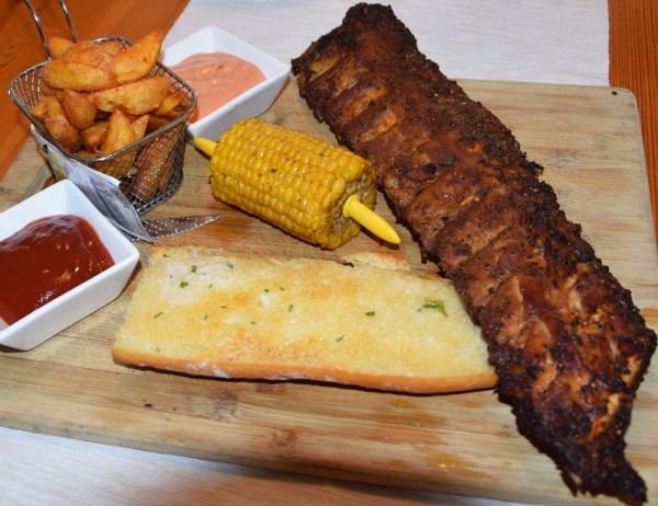 Spare ribs im "Mein Lieblingsplatz" in Filzmoos