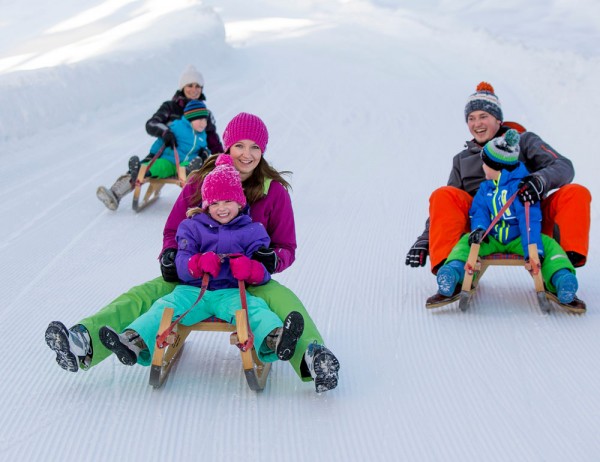 Rodelspaß in Filzmoos im Salzburger Land